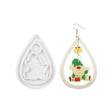 Resin Molds for DIY Earrings - Christmas Eardrops Silicone Mould