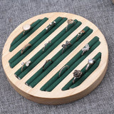 Wooden Jewelry Display Board for Vanity Countertop