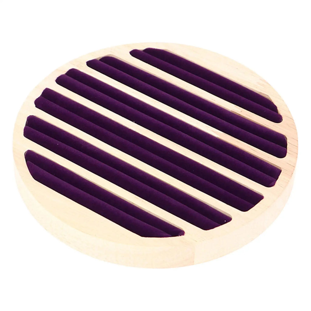 Wooden Jewelry Display Board for Vanity Countertop