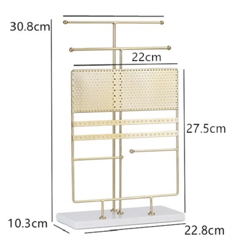 Multilayer Necklace Display Stand Holder for Home Office
