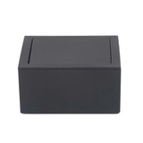 Cufflinks Box Flip Cover Rotating Jewelry Display Case T8DE