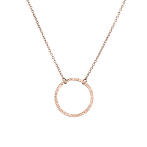 Minimalist Choker Necklace Stainless Steel Pendant Jewelry Gift