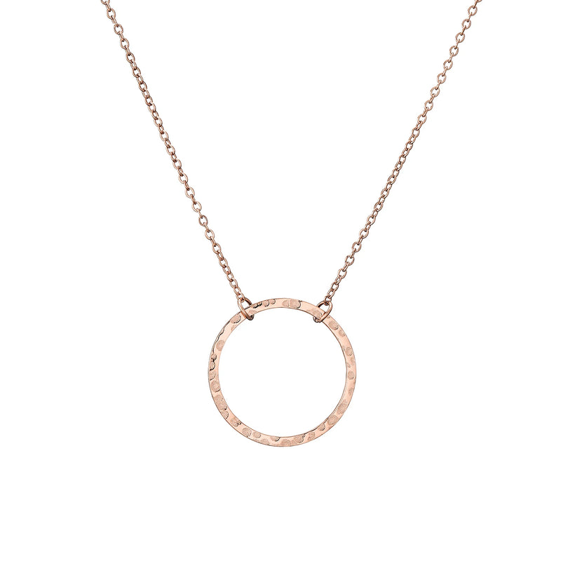 Minimalist Choker Necklace Stainless Steel Pendant Jewelry Gift