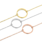 Minimalist Choker Necklace Stainless Steel Pendant Jewelry Gift