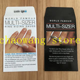 50PCS/SET Multisizer Ring Sizer Gauge with BAG