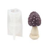 Mushroom Candle UV Crystal Epoxy Resin Mold Aromatherapy Plaster Silicone Mould