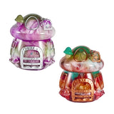 Mushroom House Jars Silicone Molds with Lid Storage Box Resin Epoxy Mold