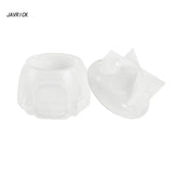 Mushroom House Jars Silicone Molds with Lid - Resin Epoxy Casting Mold