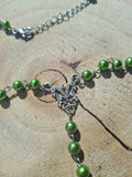 Y2K Mushroom Beaded Necklace