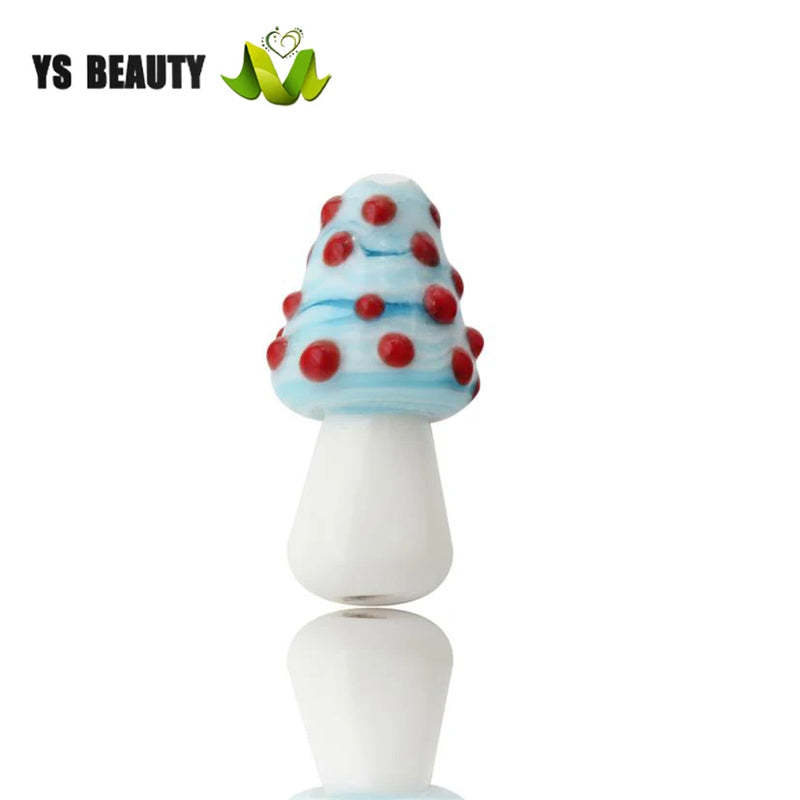 Mushroom Glass Beads Christmas Decoration Ornaments Customizable