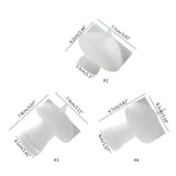 3D Mushroom Silicone Candle Mold for DIY Aromatherapy Soaps