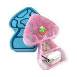 Mushroom Storage Shelf Resin Mold Display Stand DIY Craft Jewelry Organizer