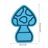 Mushroom Storage Shelf Resin Mold Display Stand DIY Craft Jewelry Organizer