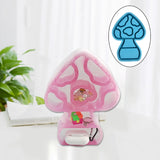 Mushroom Storage Shelf Resin Mold Display Stand DIY Craft Jewelry Organizer