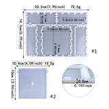 DIY Crystal Square Music Box Silicone Mold