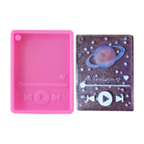 Music Player Keychain Epoxy Resin Mold DIY Crafts Tools