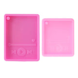 Music Player Keychain Epoxy Resin Mold DIY Crafts Tools