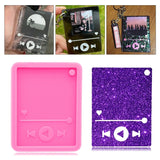 Music Player Keychain Epoxy Resin Mold DIY Crafts Tools