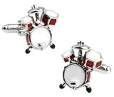 Music Series Cuff Links - 28 Designs - Guitar Style Option