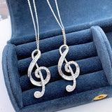 Crystal Zircon Diamonds Pendant Necklaces for Women