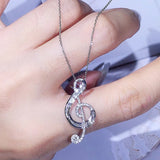 Crystal Zircon Diamonds Pendant Necklaces for Women