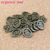 Musical Note Charm Pendants 100Pcs Antique Bronze Alloy DIY Jewelry