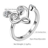 Musical Note Heart Ring 925 Silver Jewelry Gift For Music