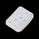 Musical Note Pendant Silicone Mold Resin Jewelry Fondant Cake DIY Mould