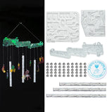 Music Note Wind Chime Molds Silicone Kit for DIY Epoxy Resin Craft
