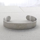 Muslim Allah AYATUL KURSI Steel Bracelet Bangle