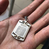 Muslim Allah AYATUL KURSI Pendant Necklace