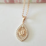 Muslim Allah Pendant Women Religion Islamic Jewelry