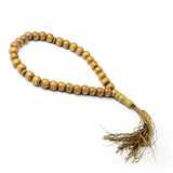 Islamic Rosary Beads 33 Finger 8mm Wood for Bracelet Making