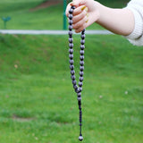 Islamic Prayer Tassel Pendant Rosary Bracelet, Various Colors
