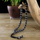 Islamic Prayer Tassel Pendant Rosary Bracelet, Various Colors