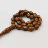 Muslim Man's Resin Tasbih bracelet 33 prayerbeads with tassel