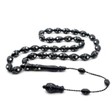 Muslim Enamel Beads and Bafon Wrap Kuka Rosary