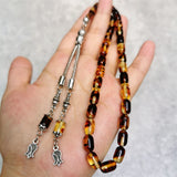 Muslim Resin Tasbih 33 beads Turkey Royal tassels Misbaha Muslim Rosary islamic