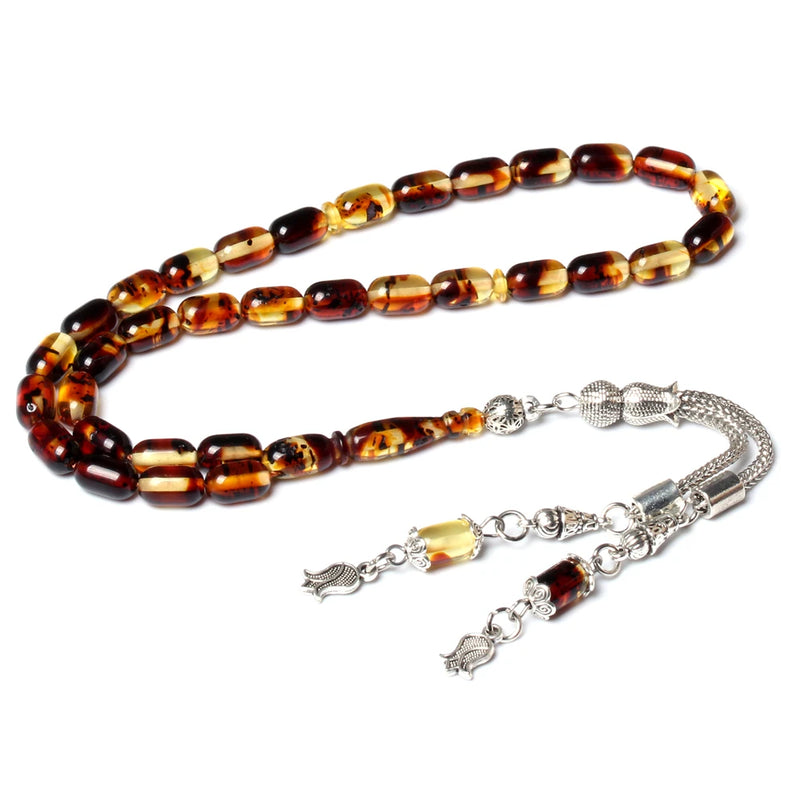 Muslim Resin Tasbih 33 beads Turkey Royal tassels Misbaha Muslim Rosary islamic