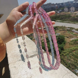 Resin Tesbih Cylinder 33 Islamic Prayer Beads Tasbih