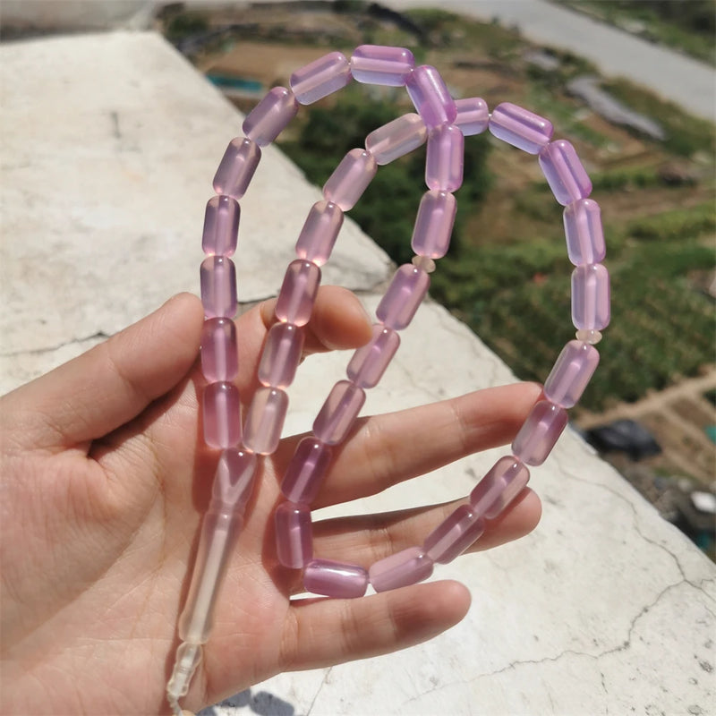 Resin Tesbih Cylinder 33 Islamic Prayer Beads Tasbih