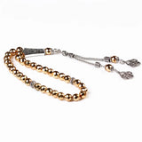 Muslim Rosary Hematite Stone 8MM Tesbih Sibha 33 Necklace