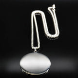 Muslim Star Crescent Moon Steel Necklace Men Islamic Talisman Pendant