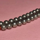 Muslim 8mm Pyrite Red Agate Rosary Beads