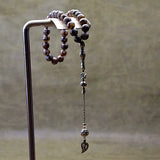Muslim Taisibiha 33 Agate Beads 10mm Taupe Dragon Agate Beads