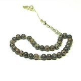 Muslim Taisibiha 33 Agate Beads 10mm Taupe Dragon Agate Beads