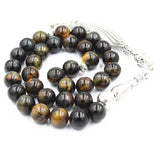 Muslim Tasbih 33 Rosary Beads Islamic Agate Prayer Misbaha