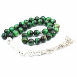 Muslim Tasbih 33 Rosary Beads Islamic Agate Prayer Misbaha
