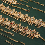 Algeria Bridal Hair Chain Star Moon Pendant