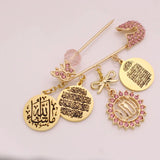 Muslim Islam Vanyakad Mashallah Brooch Pin